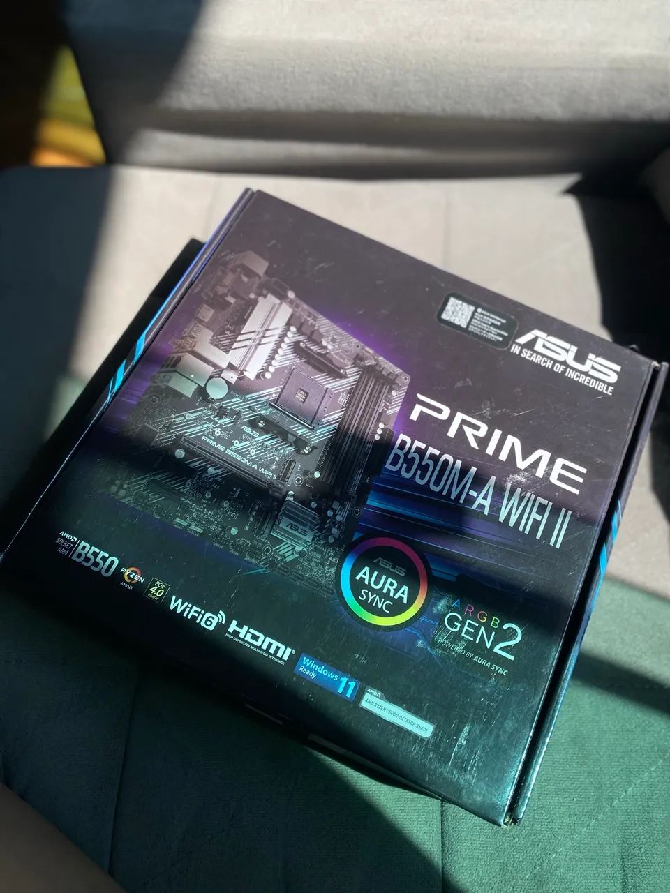 Placa Mãe ASUS Prime B550M-A  - Foto 4
