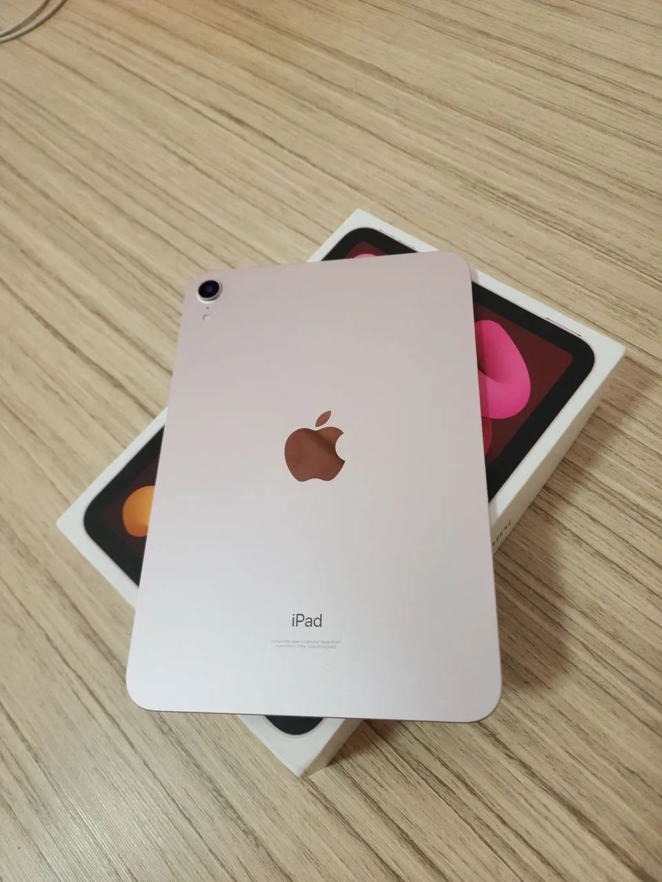 iPad Mini 6 64GB Rose + Apple Pencil 2ª Geração | Impecável