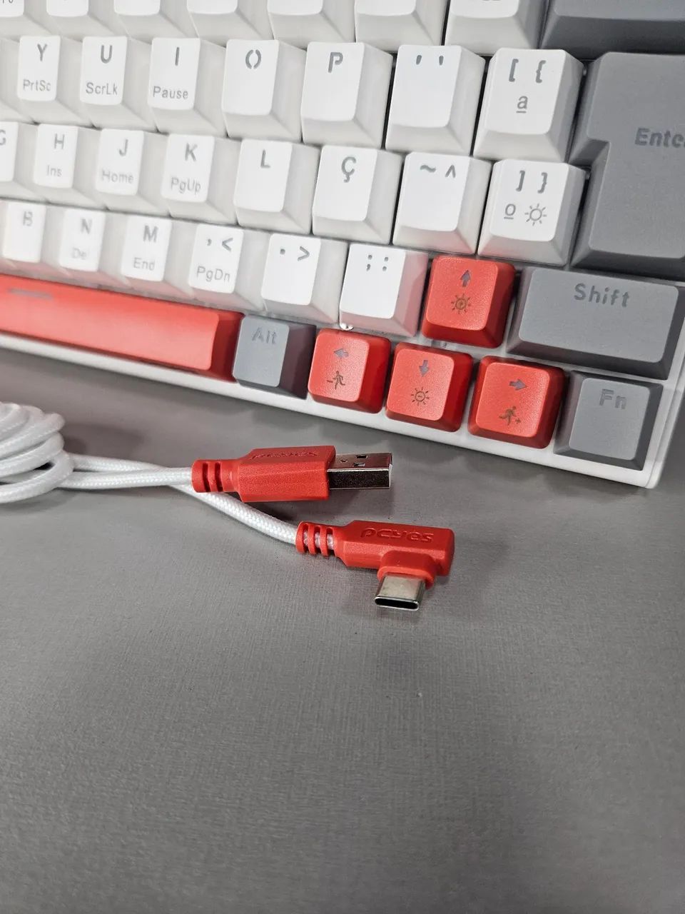 Teclado Mecânico Gamer 60% Switch Blue - Foto 4