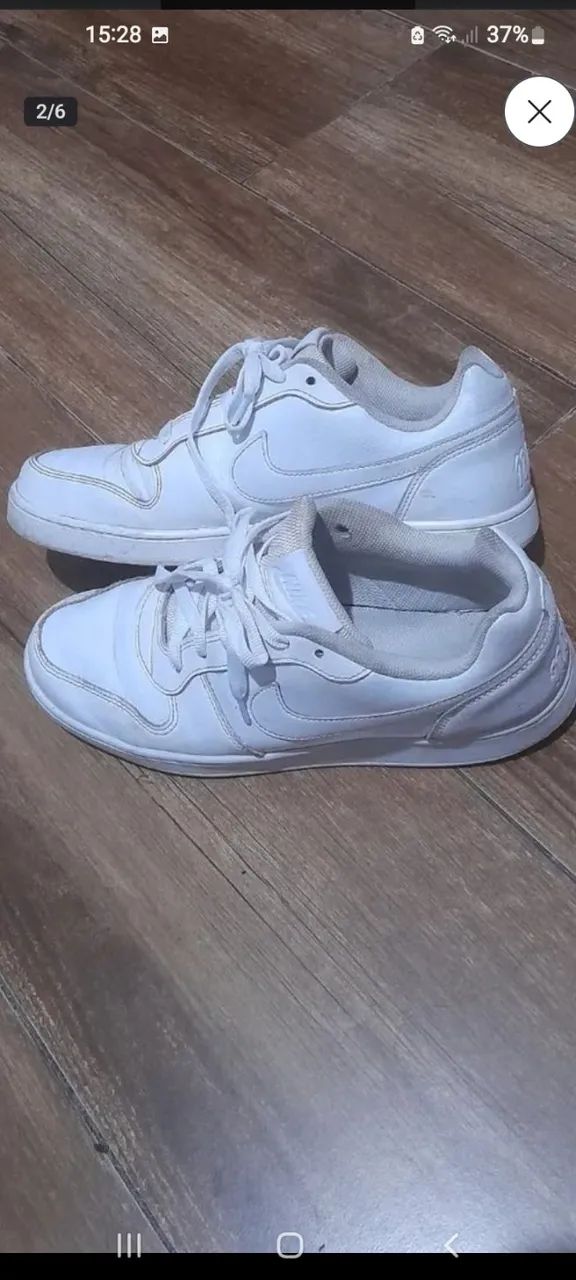 Tênis Nike N42 original couro branco  - Foto 4