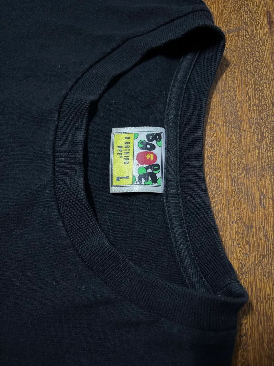 bape honeycomb camo college tee - Foto 3