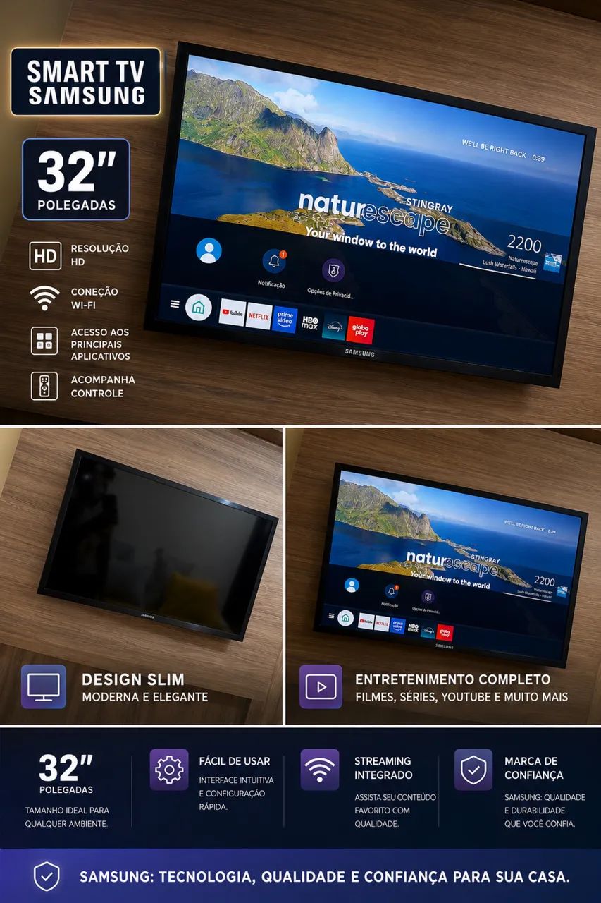 Smart Tv Samsung 32 Polegadas