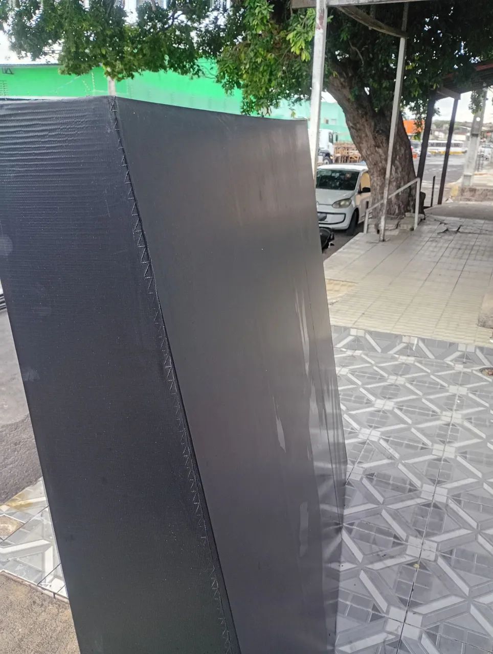 Cobertura para comércio um toldo 