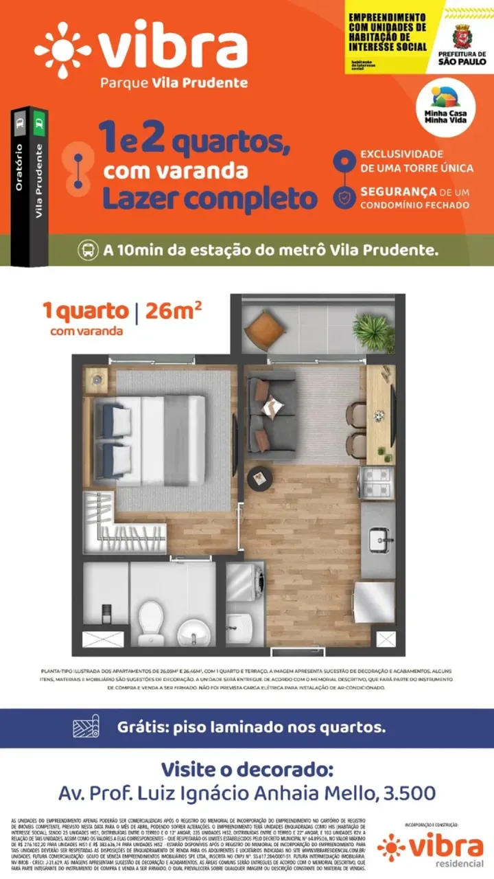 PLANTA 26m²