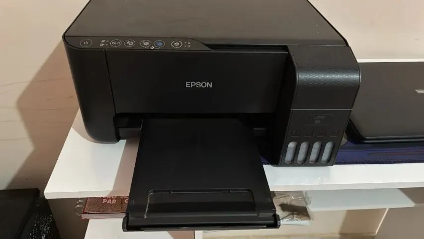 Impressora Epson L3150 Multifuncional Wi-Fi - Funcionando Perfeitamente - Foto 4