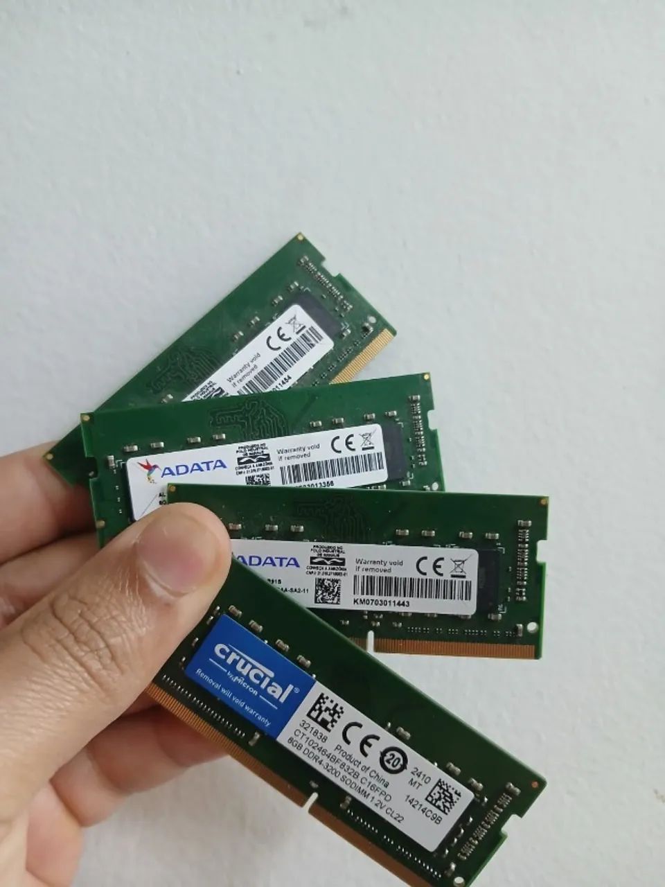 Kit - 4 Memoria RAM DDR4 8g para notebook
