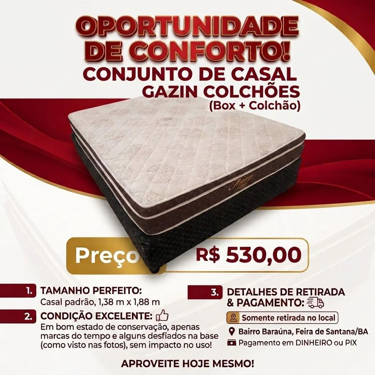 Cama Box de Casal