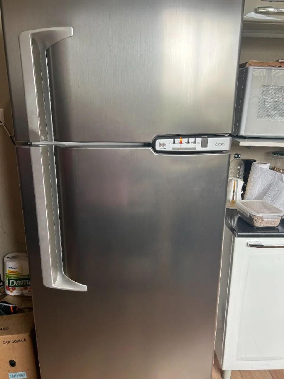 Refrigerador Brastemp Frost Free Evox