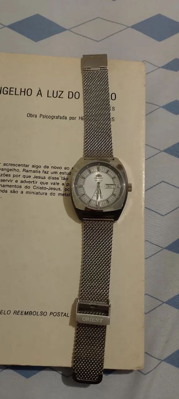 Relógio Orient automático usado poucas vezes - Foto 2