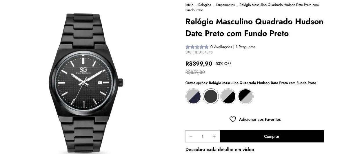 Relógio masculino  - Foto 4