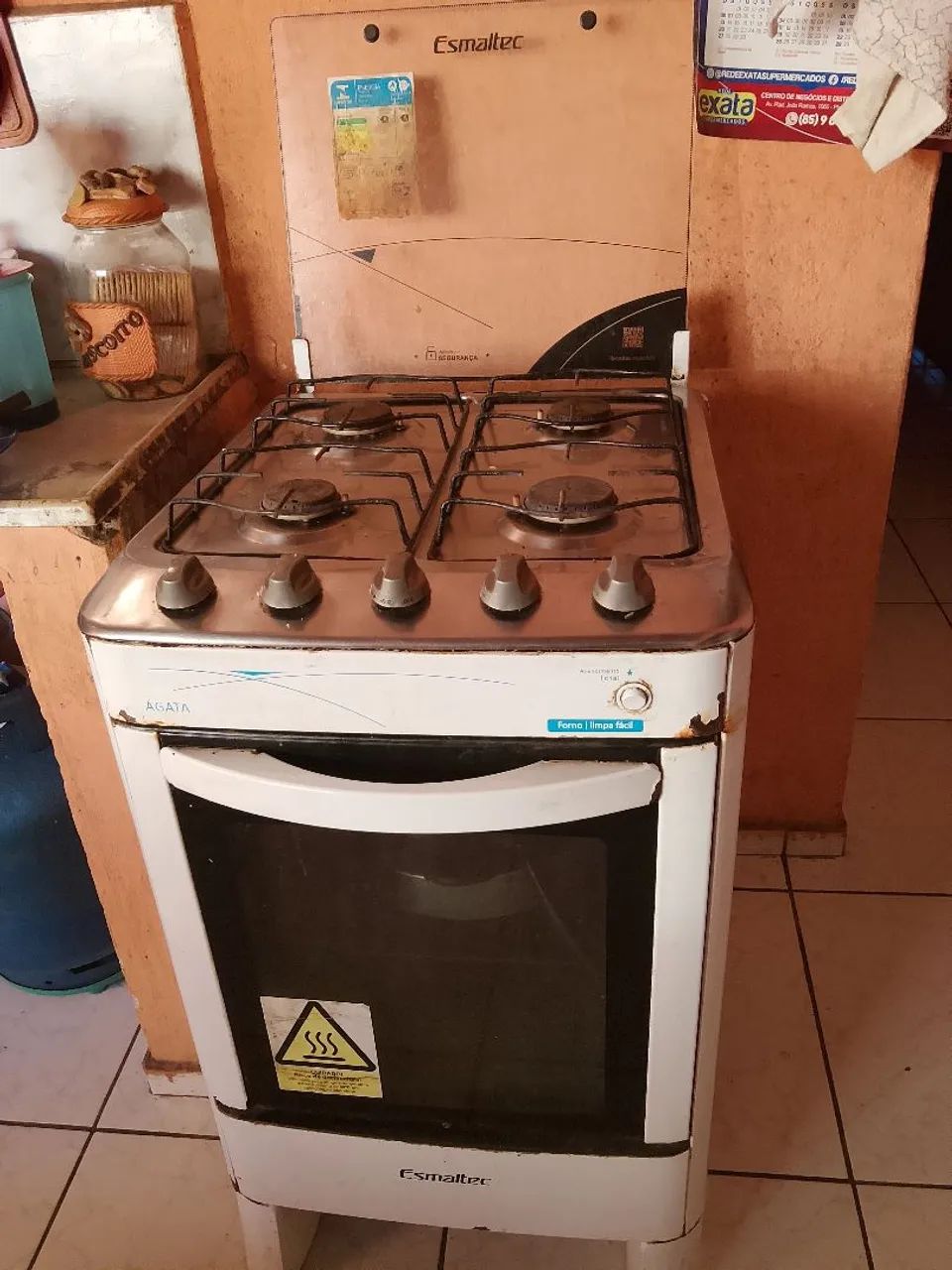 Fogão Esmaltec usado