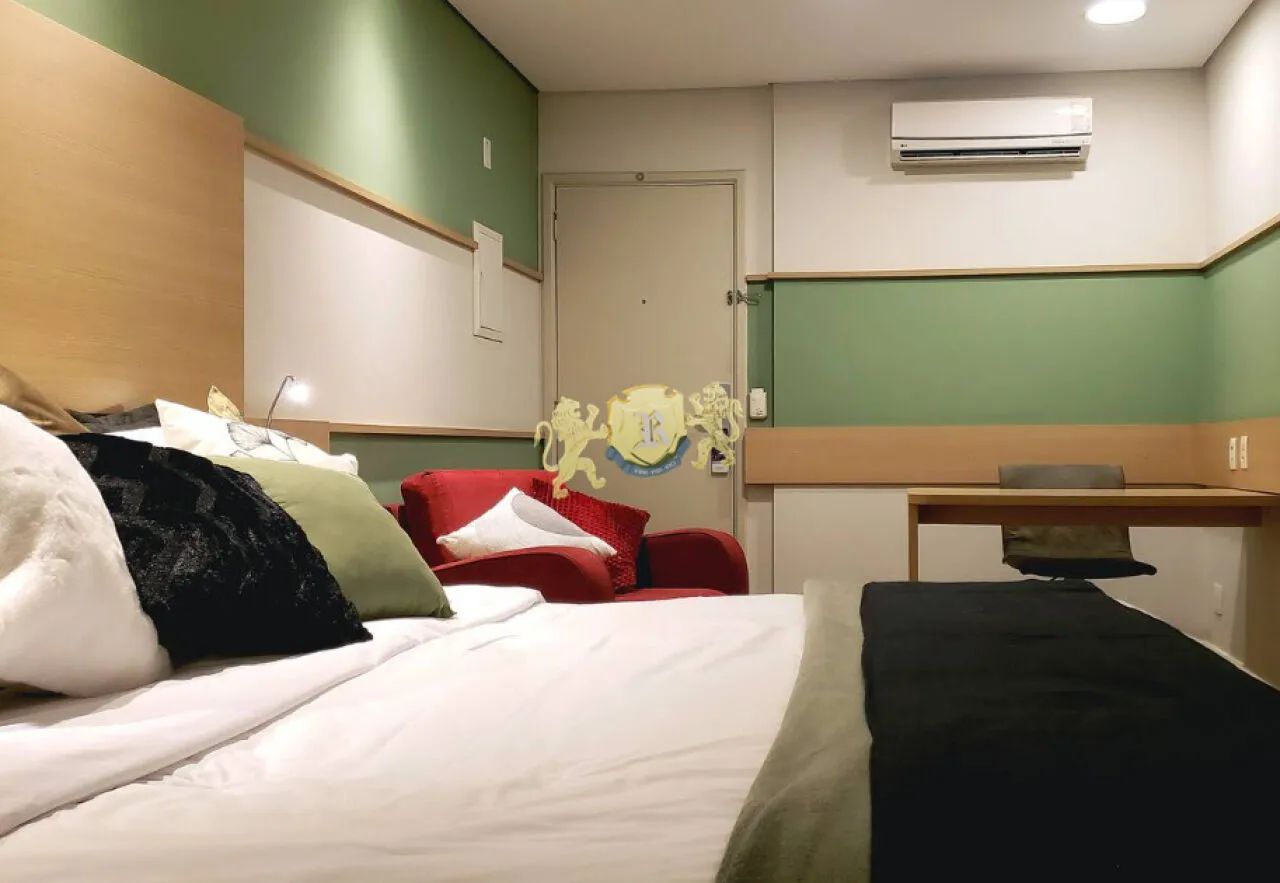Flat com 1 Quarto para alugar, 27m² - Morumbi - Foto 2