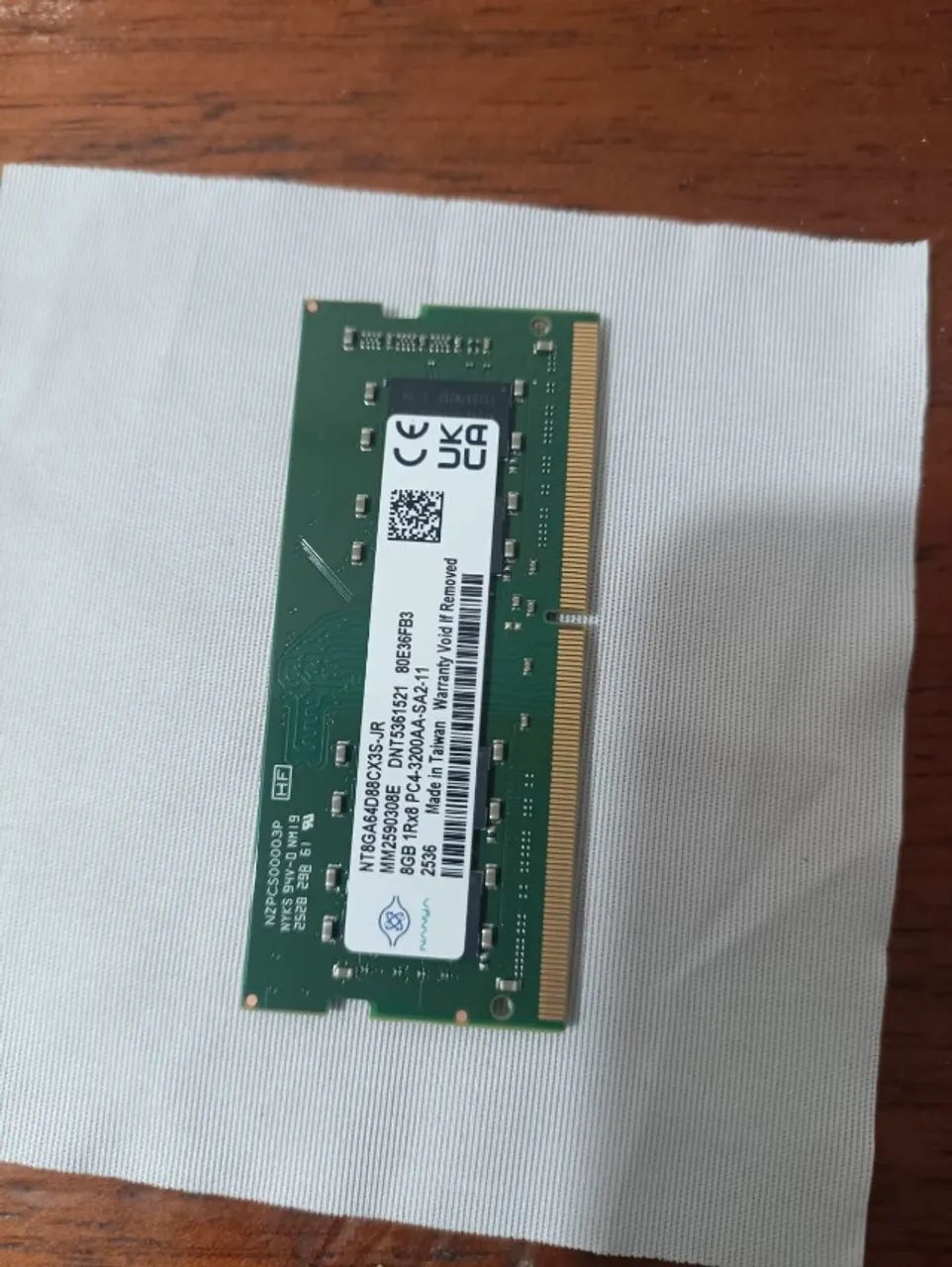 Memória DDR4 8GB 3200mhz 