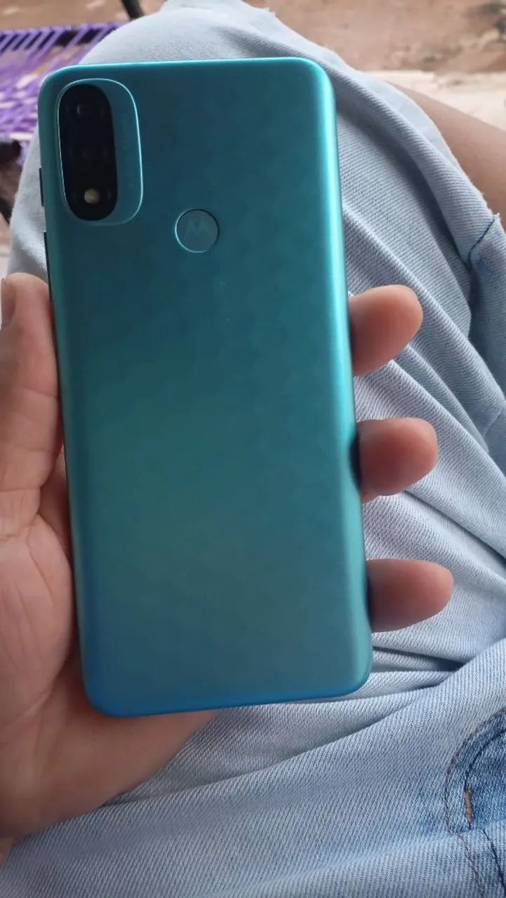 Vendo celular moto E20 tá novinho  - Foto 2