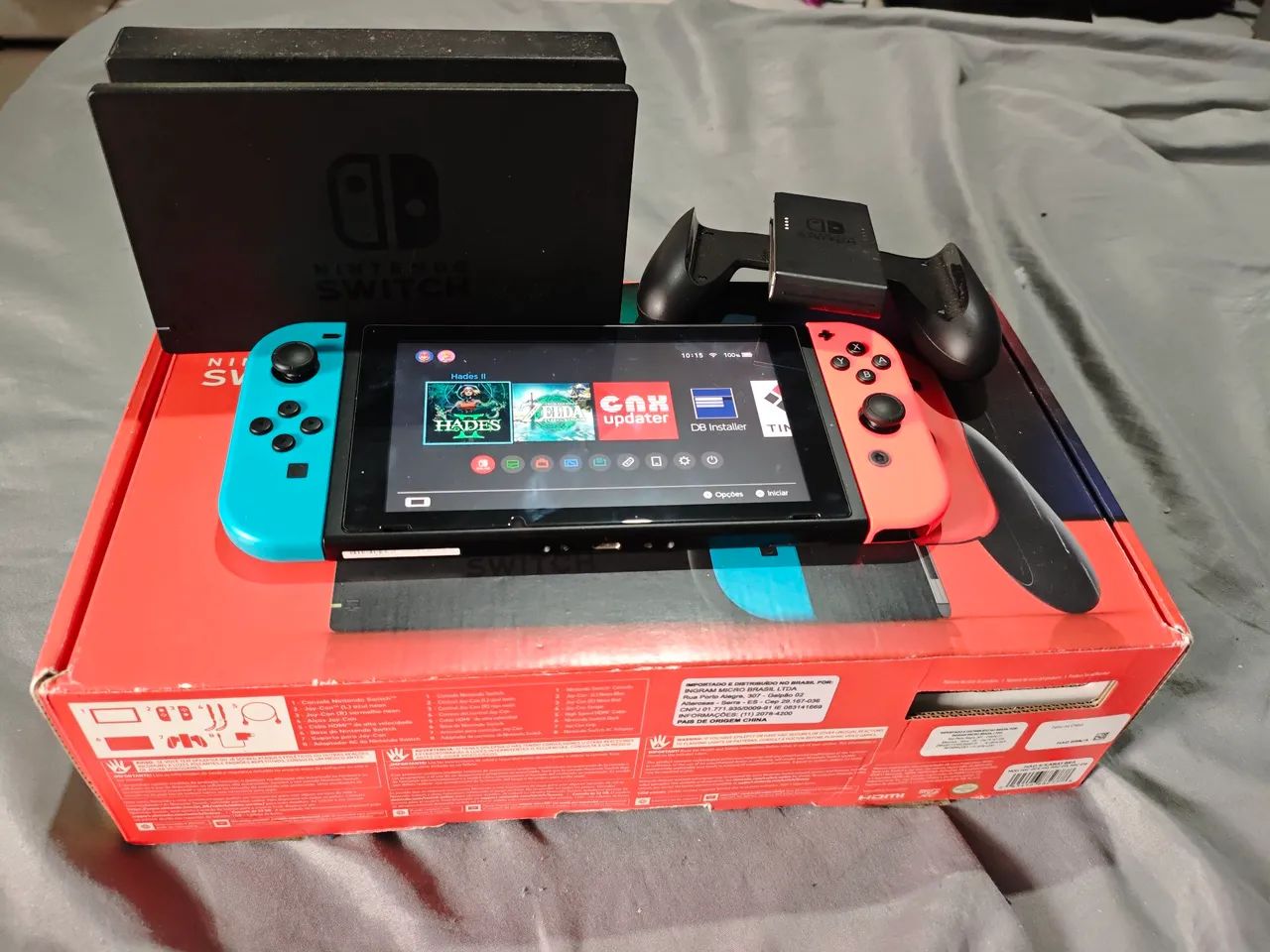 Vendo Nintendo switch v2 desbloqueado. - Foto 4