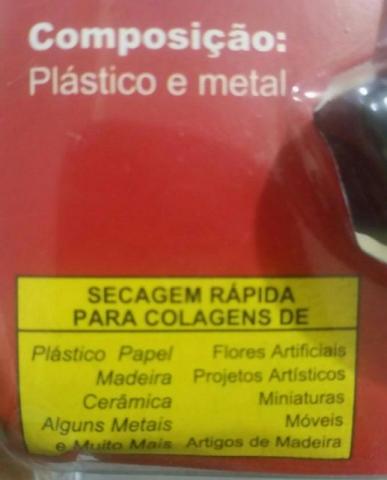 Pistola para aplicar Cola Quente com 1 refil, refil com 12 colas - Foto 3