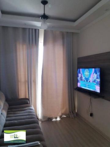 Apartamento com 2 dormitórios à venda, 54 m² por r$ 185.000 - companhia fazenda belém - fr - Foto 4