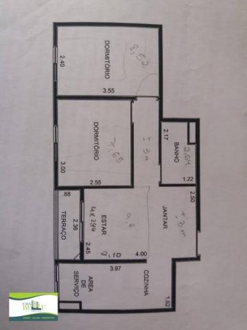 Apartamento com 2 dormitórios à venda, 54 m² por r$ 185.000 - companhia fazenda belém - fr - Foto 13