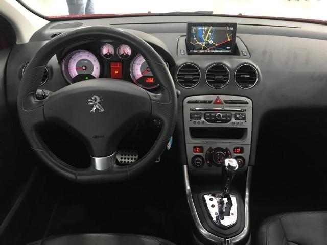 308 1.6 Griffe Turbo THP 16V Gasol Aut - Bem conservado! - Foto 12