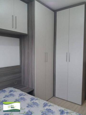Apartamento com 2 dormitórios à venda, 54 m² por r$ 185.000 - companhia fazenda belém - fr - Foto 8