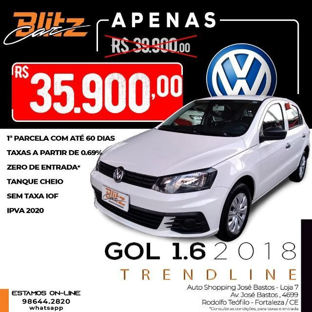 Gol Trendeline 1.6 2017/2018