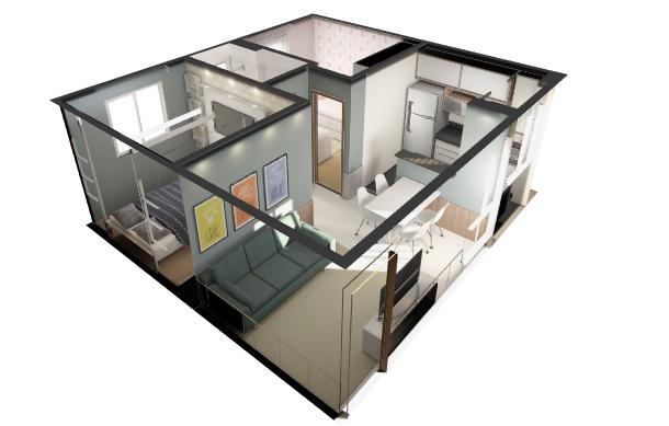 Residence Ville- Apartamento 2 quartos em Jaboatão dos Guararapes, PE - 43m²- ID4013 - Foto 7