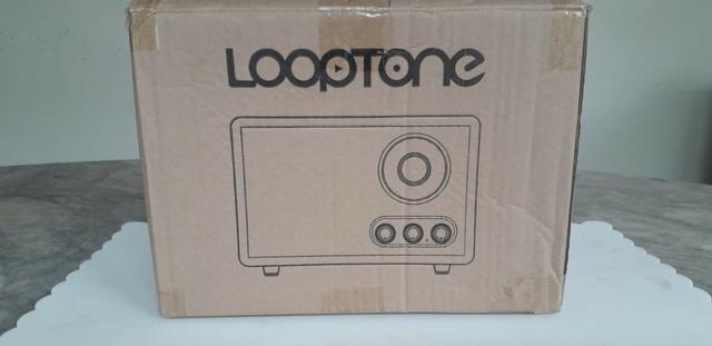 Retro bluetooth rádio loop tone (novo lacrado na caixa) - Foto 4