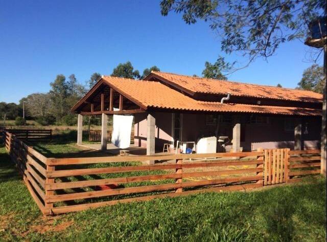 Chacara linda a venda (ent+parcl)