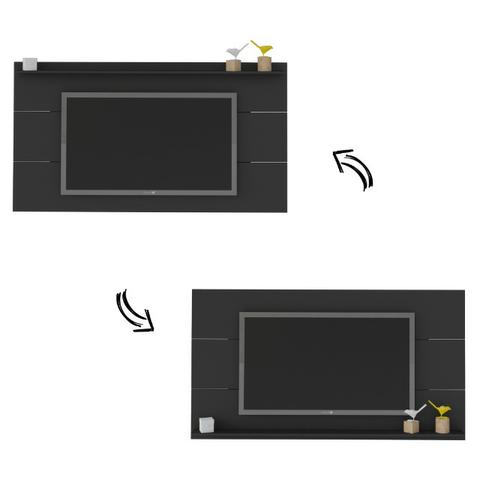 Slim cor preto Painel para tv | Pague em ate 10x s juros - Foto 6