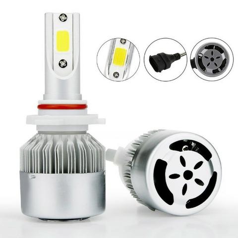 Super Led C6 HB3 H10 9005 72W 72000LM - Foto 2