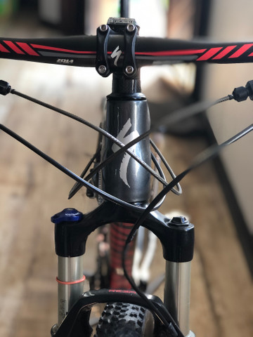 Bicicleta Specialized ht comp carbon - Foto 4