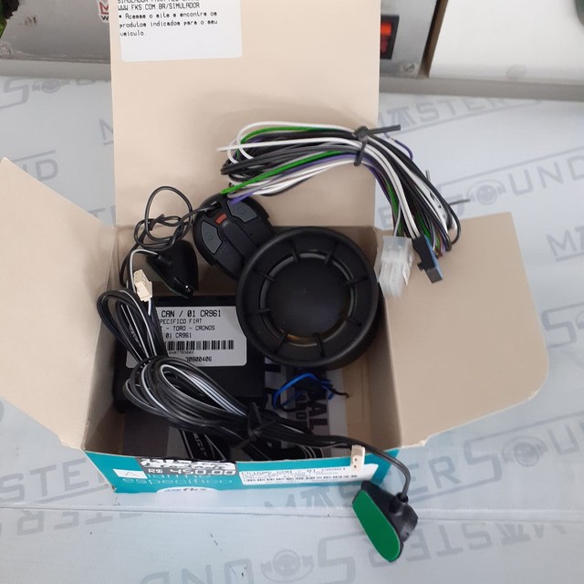 Alarme FKS. Com (1) um controle. Para: Fiat Uno/Mobi/ Toro/Cronos. Garantia. Novo. - Foto 2