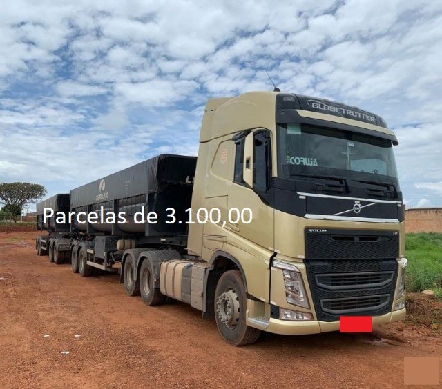 VOLVO FH 540 6X4 2018 I-SHIFT RODOCAÇAMBA ENTRADA MAIS PARCELAS COM CONTRATO DE SERVIÇO.