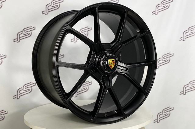 Rodas Porsche GT3 Forged P/ 991/992 Preto 5x130 - 20x8,5 e 21x11,5 - Foto 3
