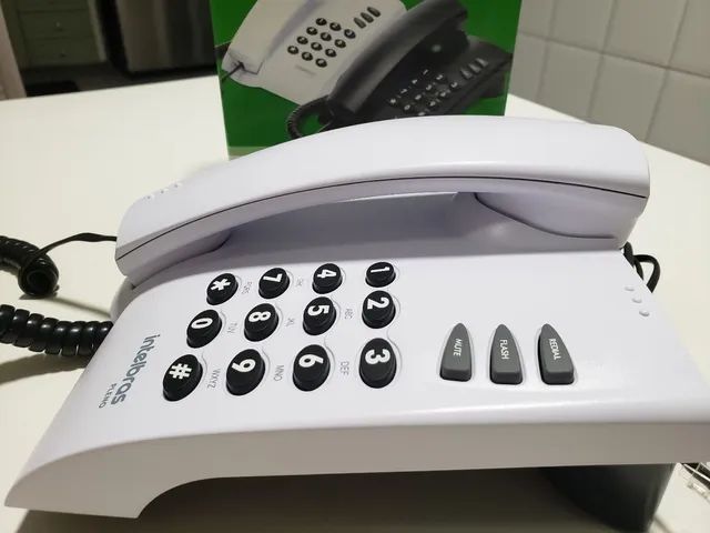 FONE FIXO, E/OU, INTERFONE INTELBRÁS OKM/NA CAIXA/R$ 95,00 REAIS/CADA UNIDADE/N.F.ORI/OKM.