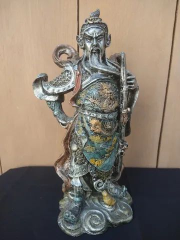 guerreiro chines de resina