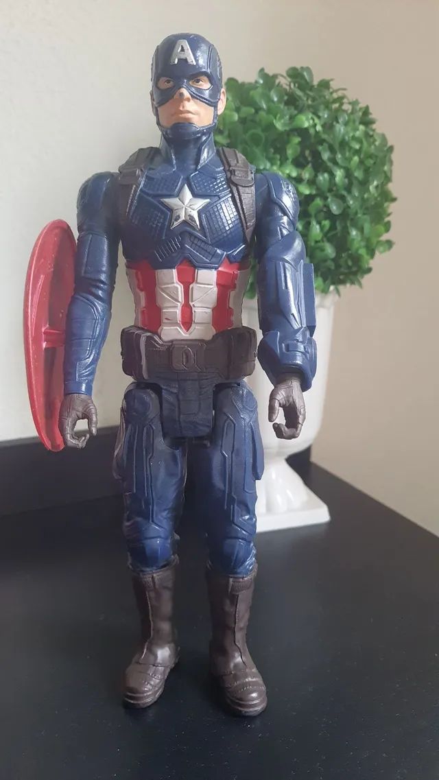 Boneco capitão América Marvel
