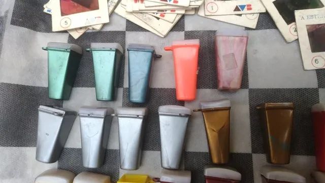 Slides fotolitos, antiguidade, vários, originais, bom estado. E outros.