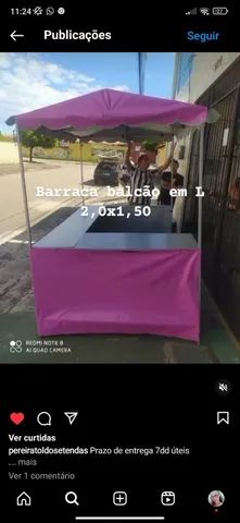 Barraca desmontável para ambulante  - Foto 6