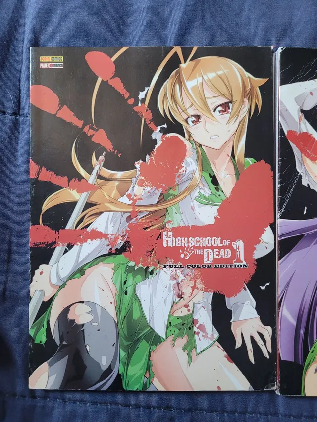 Mangá High School Of The Dead Completo - Full Color Edition