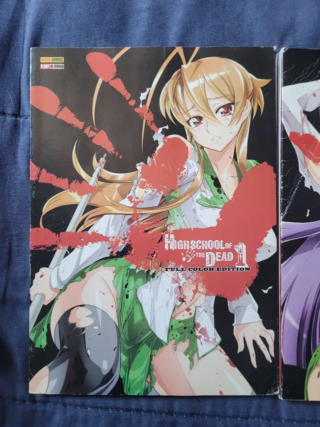 Mangá Highschool Of The Dead Volume Único, Livro Highschool Of The Dead  Usado 76050068