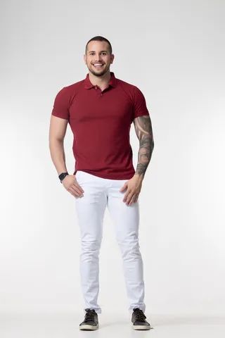 Polo Masculina Piquet Slim  - Foto 2