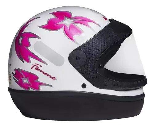 Capacete San Marino Branco Feminino