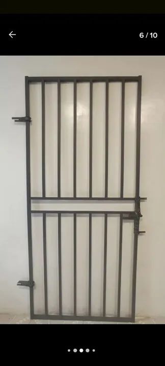 Fabricamos portão de Segurança em Aço Galvanizado - Foto 2