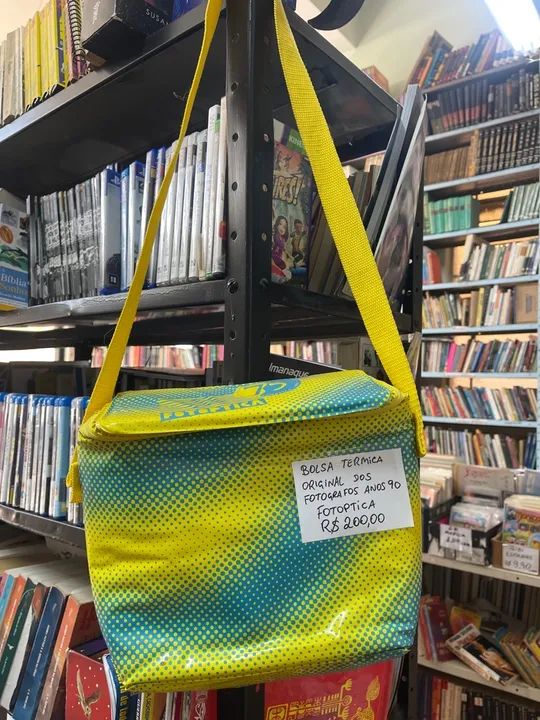Bolsa térmica fotográfica para fotógrafo anos 90 raridade