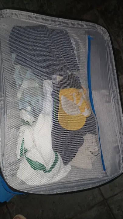 Mala de Viagem Azul - Grande - Foto 3