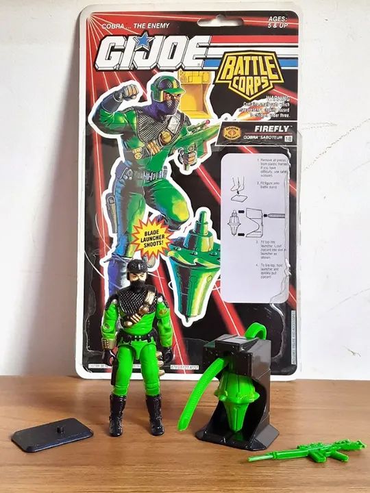 Firefly v3 Comandos em Ação Estrela Gi joe Hasbro