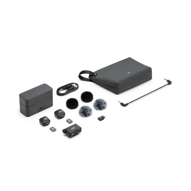 Microfone Dji Mic Mini (2 TX + 1 RX + Charging Case) - Novos-Lacrados - Foto 6