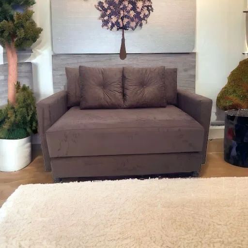 Sofa cama casal lindo e excelente preço de fabrica  - Foto 2
