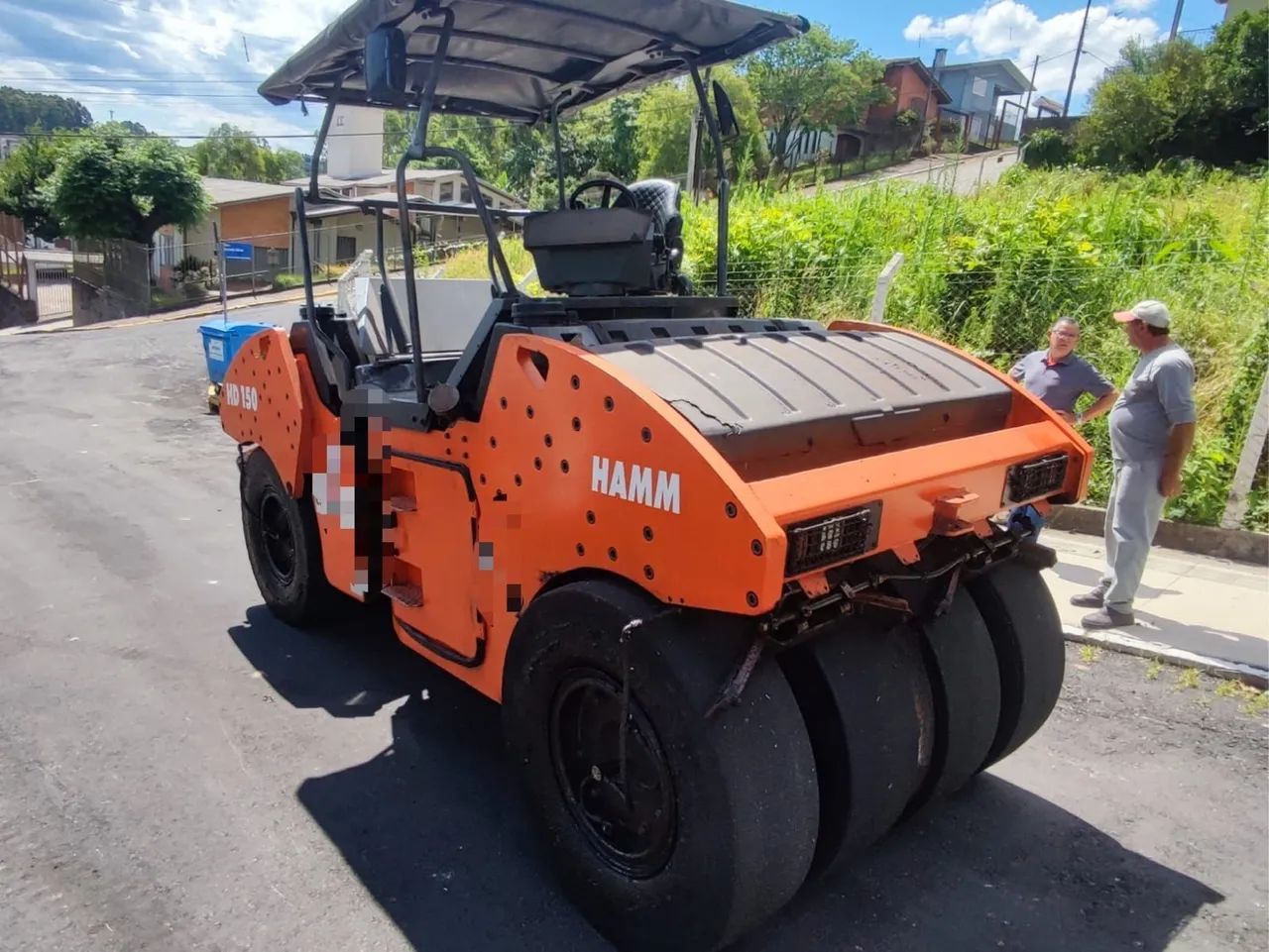 Rolo de Pneus Hamm HD150 - Foto 2